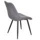 Стілець Lukas black — стильний стілець для кухні та кафе