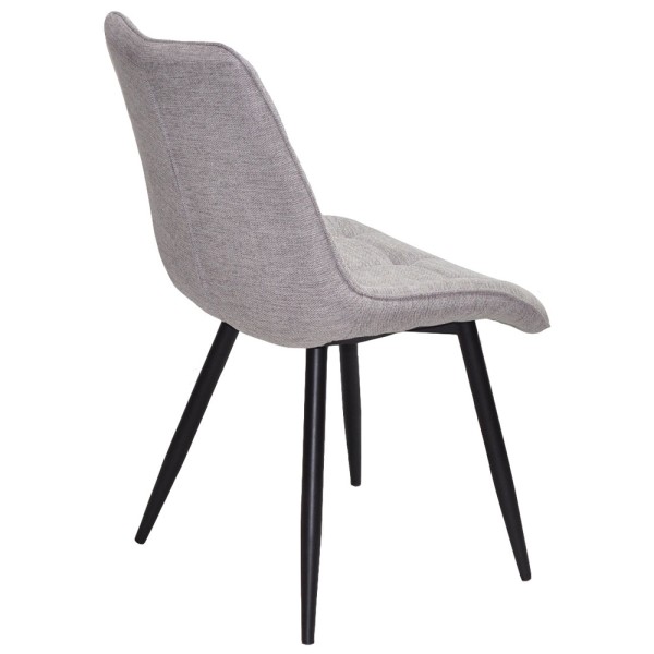 Стілець Lukas black — стильний стілець для кухні та кафе