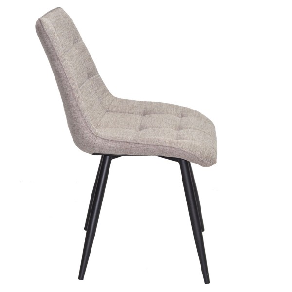 Стілець Lukas black — стильний стілець для кухні та кафе