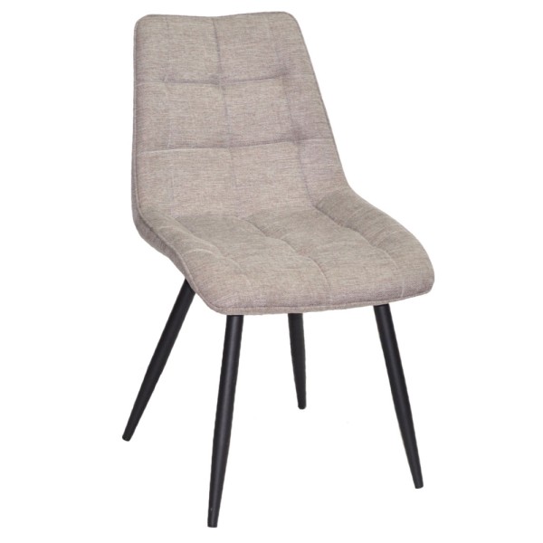 Стілець Lukas black — стильний стілець для кухні та кафе