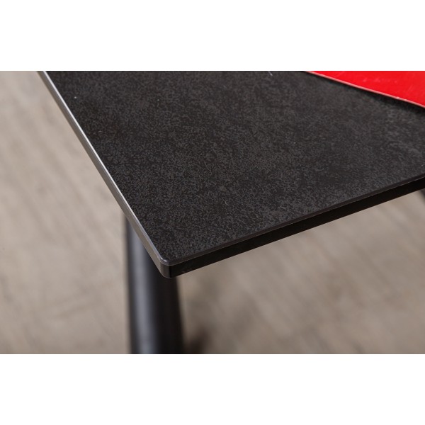 Стіл обідній TENNESSEE - кераміка та метал для сучасного інтер'єру