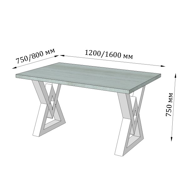 Стіл обідній Астон – стиль та функціональність для вашого інтер'єру