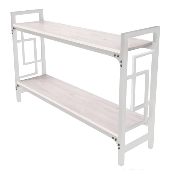 Стелаж Квадро Лонг 2 полиці – Сучасний стелаж для вашого інтер'єру