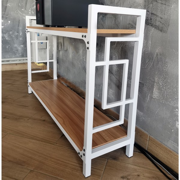 Стелаж Квадро Лонг 2 полиці – Сучасний стелаж для вашого інтер'єру