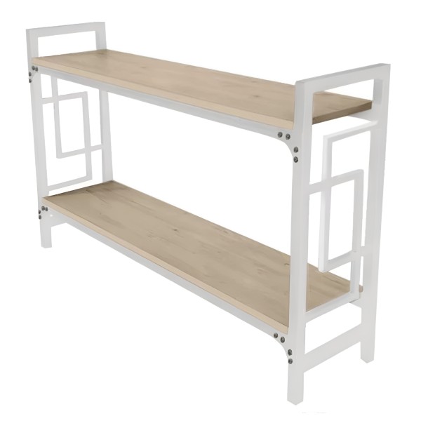 Стелаж Квадро Лонг 2 полиці – Сучасний стелаж для вашого інтер'єру