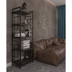 Стелаж Квадро 5 полиць