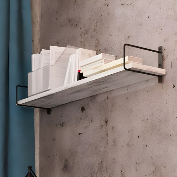 Полиця підвісна в стилі лофт для вашої вітальні