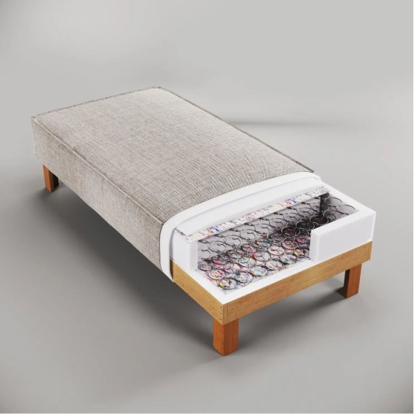 Ліжко односпальне Куусамо вільха