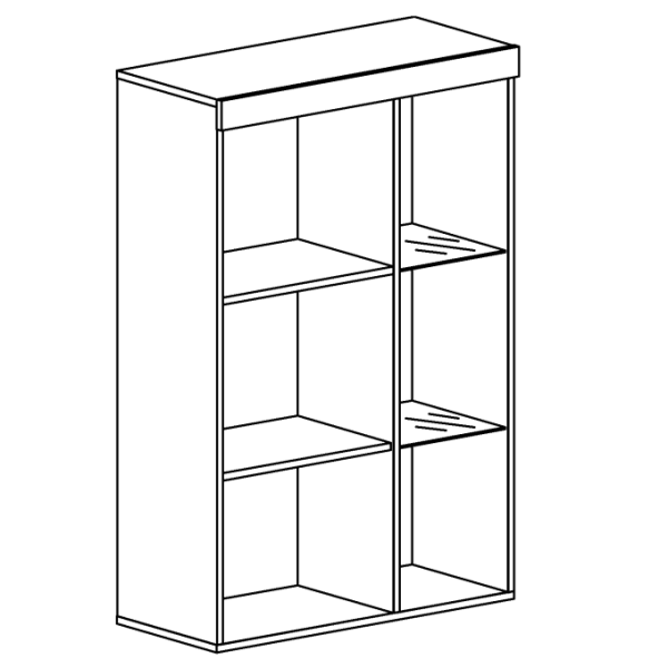 Вітрина навісна Teano C – елегантність та стиль для вашої оселі
