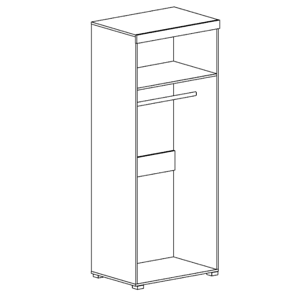 Шафа Teano H - стильна та функціональна меблі для спальні