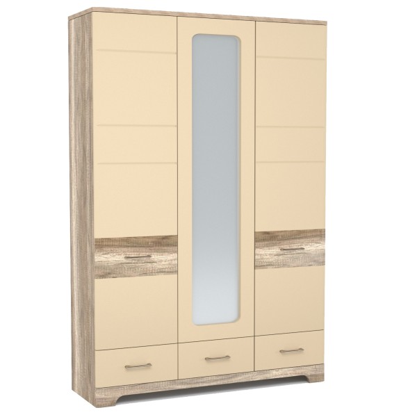 Шафа Mulatto H для спальні в скандинавському стилі