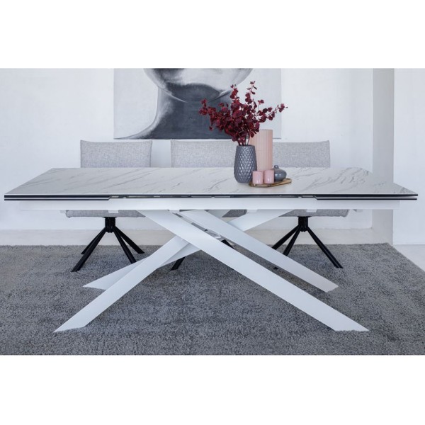 Стіл TML-890 200-300 см – Сучасний розкладний стіл для кухні