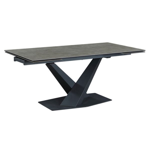 Стіл TML-897 180-260 см – розкладний стіл з металу та кераміки