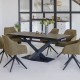 Стіл TML-897 180-260 см – розкладний стіл з металу та кераміки