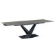 Стіл TML-897 180-260 см – розкладний стіл з металу та кераміки
