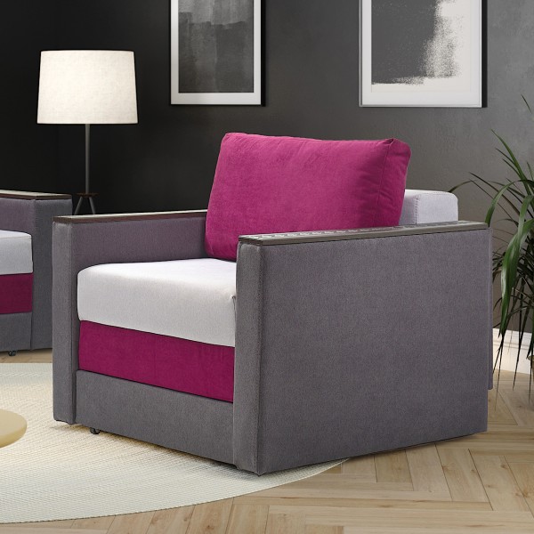 Крісло Софія — комфортне м'яке крісло з механізмом тахта