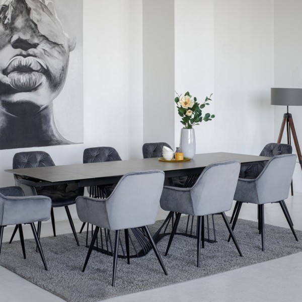 Стіл TML-900 180-260 см - Розкладний стіл для сучасної кухні