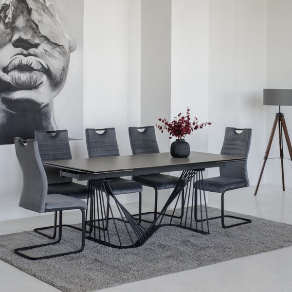 Стіл TML-900 180-260 см - Розкладний стіл для сучасної кухні