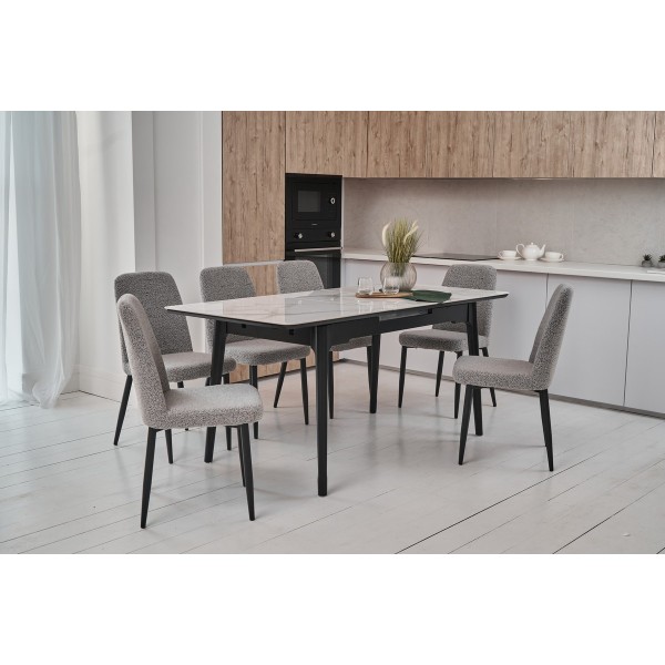 Стіл TM-89 140-180 см: сучасний розкладний стіл для кухні