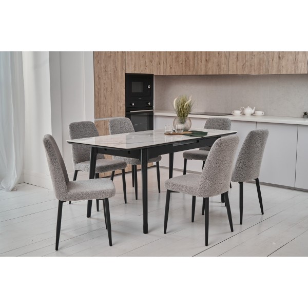 Стіл TM-89 140-180 см: сучасний розкладний стіл для кухні