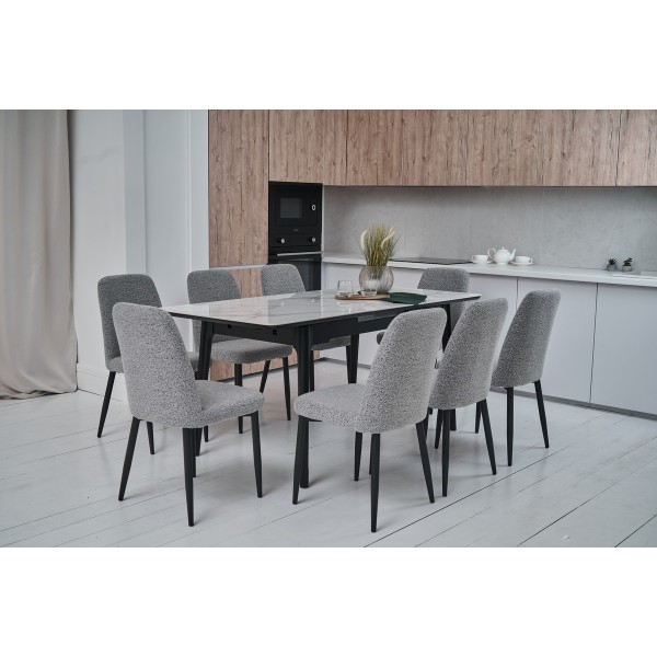 Стіл TM-89 140-180 см: сучасний розкладний стіл для кухні