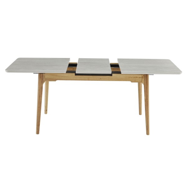 Стіл TM-89 140-180 см: сучасний розкладний стіл для кухні