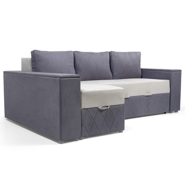 Кутовий розкладний диван Квадро — зручний та стильний варіант для вашої оселі