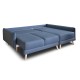 Кутовий розкладний диван Дінаро з єврокнижкою та пружинним блоком