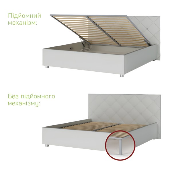 Ліжко Анжелі - класика та сучасність для вашої спальні