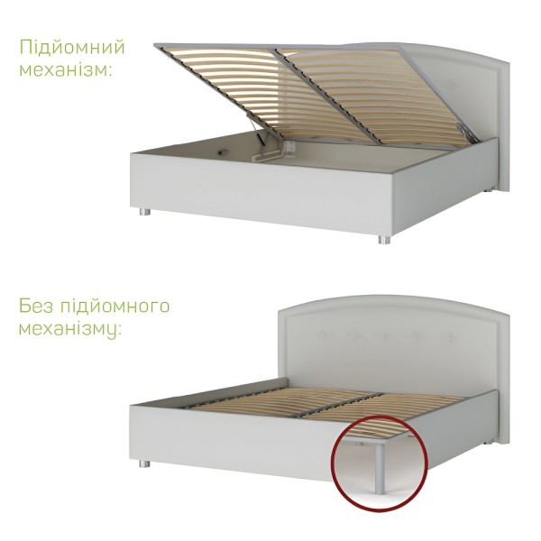 Ліжко Амелія - комфорт та стиль для вашої спальні