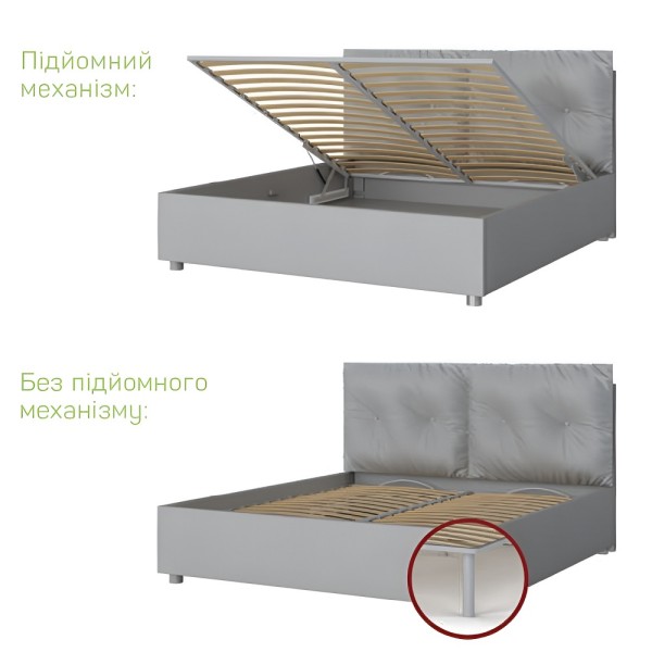 Ліжко Мелані для вашої спальні – класичний стиль та комфорт