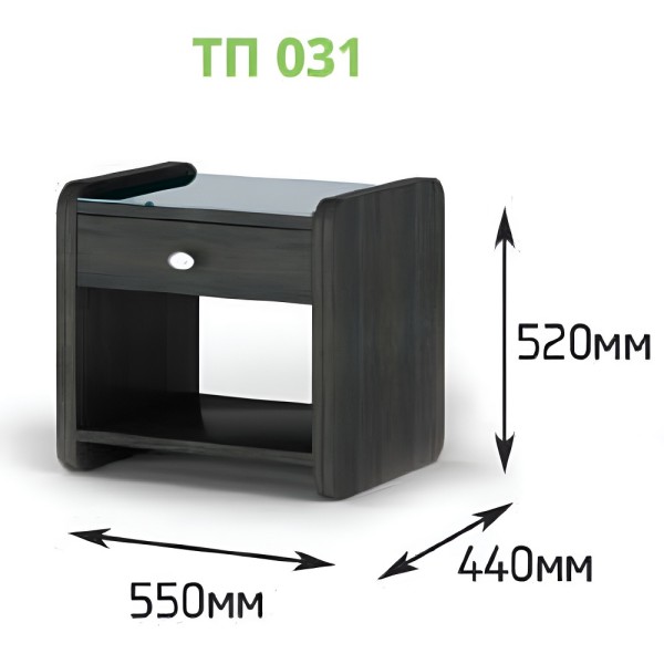 Тумба приліжкова ТП 031