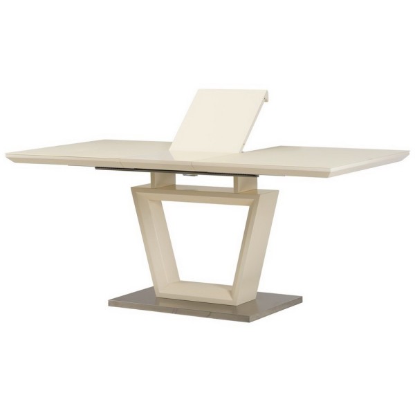 Стіл TMM-51 – розкладний кухонний стіл із скла та МДФ