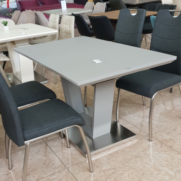 Стіл TMM-51 – розкладний кухонний стіл із скла та МДФ