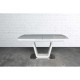Стіл Belardo DT9923 Grey/White Gloss - сучасний розкладний стіл для вашої кухні
