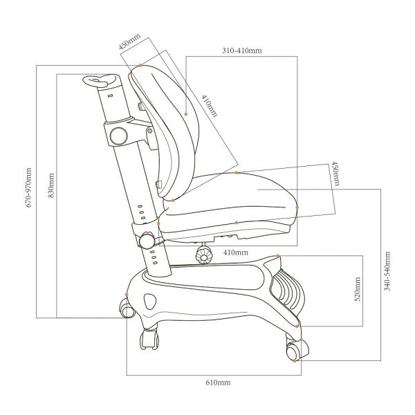 Дитяче крісло Adonis: комфорт та стиль для вашої дитини