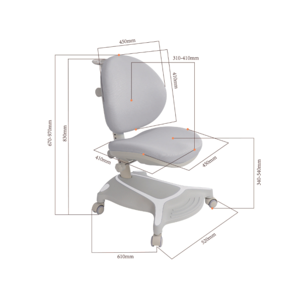 Дитяче крісло Adonis: комфорт та стиль для вашої дитини