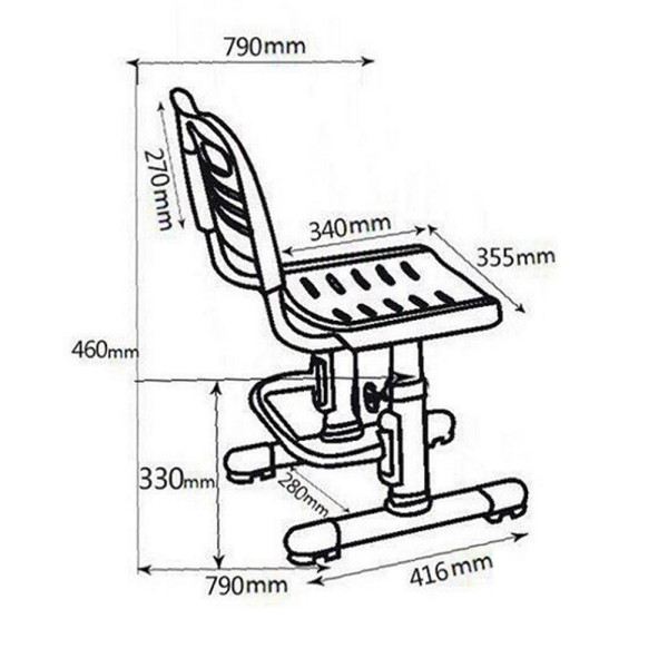 Дитячий стілець SST3L – зручність та стиль для вашої дитини