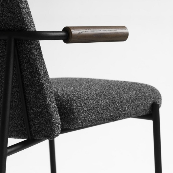 Стілець з підлокітниками Duoo для кухні та кафе