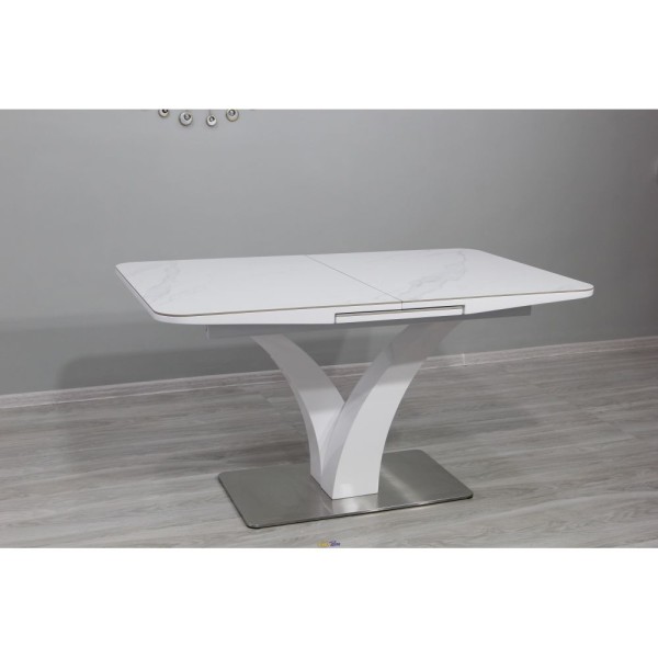 Стіл Maryland T-7294 White Gloss ceramic HY03 140-180 — для вашої кухні