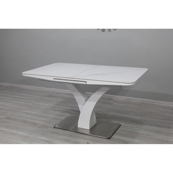 Стіл Maryland T-7294 White Gloss ceramic HY03 140-180 — для вашої кухні