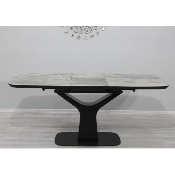 Стіл Utah T-7083 gloss ceramic C20 140-180: стильний розкладний стіл для вашої кухні