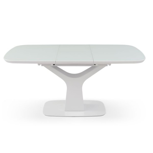 Стіл Utah T-7083 white satin — розкладний стіл для кухні