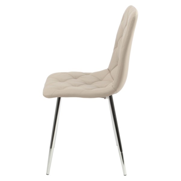 Стілець Bono chrome - стильний вибір для вашого інтер'єру