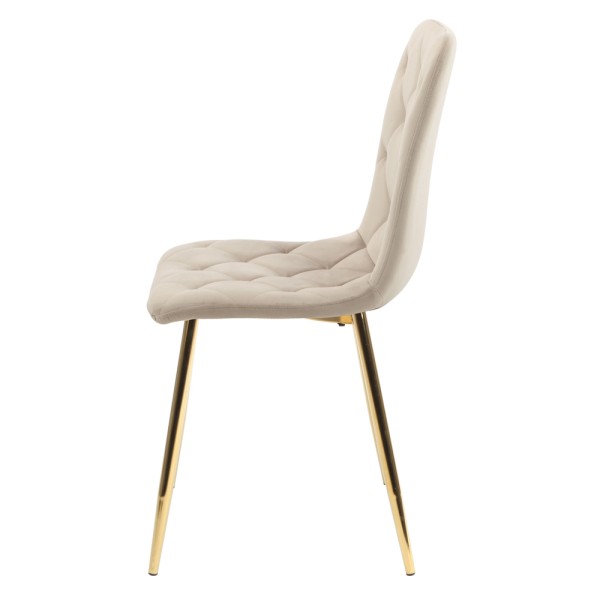 Стілець Bono gold для кухні та кафе