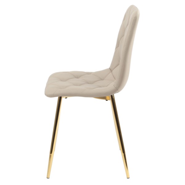Стілець Bono gold для кухні та кафе