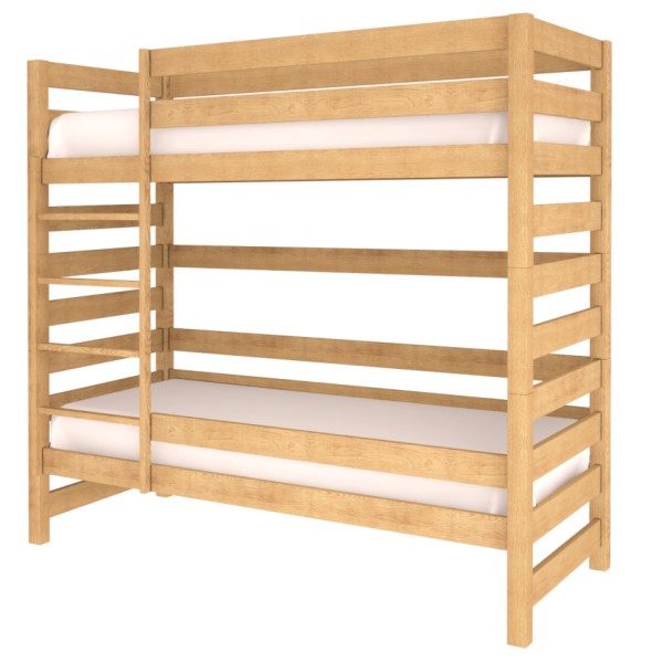 Двох'ярусне дитяче ліжко з масиву дерева - зручність та стиль для вашої дитини