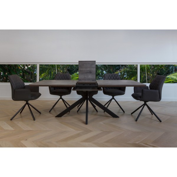 Стіл TML-636 180-220 см: Сучасний розкладний стіл для вашої кухні