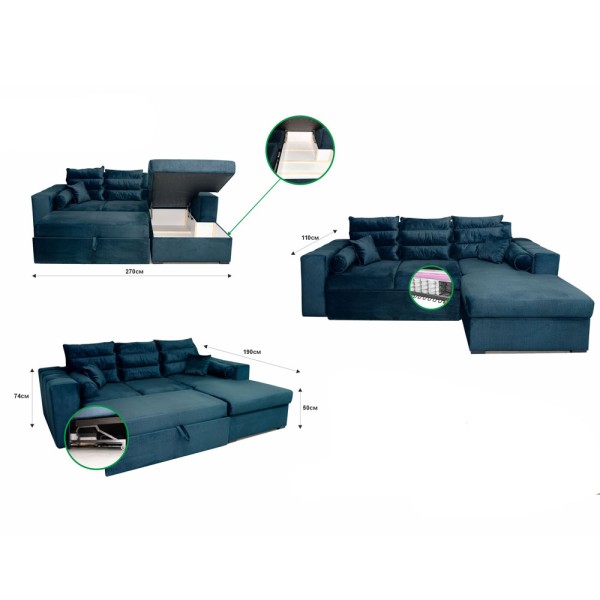 Диван розкладний Джордан