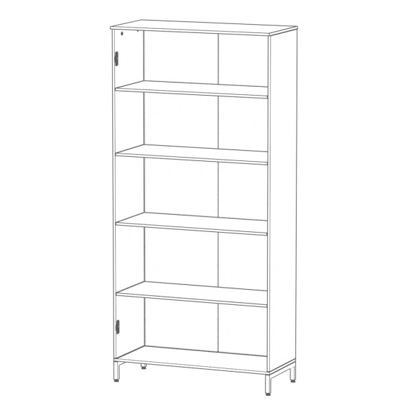 Шафа офісна LT-900-1900 для вашого офісу